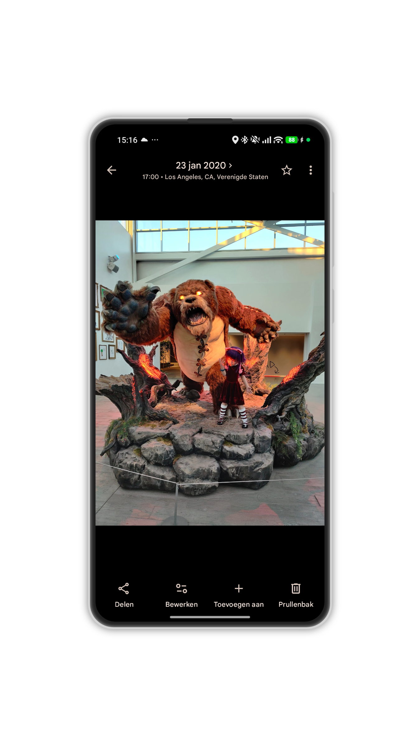 Google Fotos em Favoritos